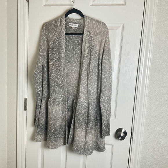 Knox Rose Open Front Cardigan Sweater size X-Large - Picture 7 of 7